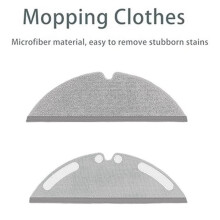 20PCS Chiffons de Serpillère pour D20 / pour D20, Pièces de Rechange pour un Nettoyage Hygiénique des Sols, Outil de Nettoyage à