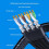 RJ45 CAT8 Internet Cable for Home Office Computer and Modem-25m 7