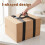 Carrying Strap with Handle, Heavy Duty Handheld Belt Adjustable H-Shaped Carry Straps for Safely Moving and Lifting Box 4