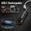 2 Pack Small Flashlight ,Rechargeable Flashlights LED Flash Light for Emergencies Camping 5