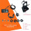 Protocolo de LíTio No.2 Protocolo 3.5Polegadas TFT-UKC1 Display Colorido 36V 48V 60V 72V para Controlador Sabvoton, Conector SM 4