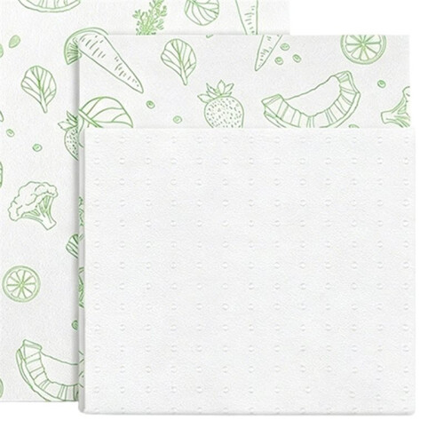 Protetores de Geladeira Absorventes em Pacote com 6 Peças, Tapetes Laváveis com Fundo Antiderrapante, 12 X 24 Polegadas 1