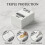 4x6 Thermal Shipping Labels 1000 Pack 2 Stacks, Perforated Waterproof Commercial Grade for Desktop Printer 3
