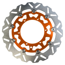 Precisions Motorrad-Hinterradbremsscheibe für CB1300-Orange