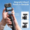 MT66  Quick- Release Tripod Stand Versatile Tripod Selfie Stick with  Strap for Bag for  Osmo Action 6 2