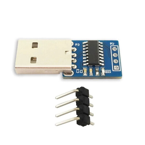 2X CH9329 Module Serial Port to Standard USB HID Keyboard and Mouse Device Module Supports 12Mbps 1