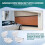 Garage Door Bracket for Ring Alarm Contact Sensor 2nd Gen, Compatible for Ring Accessory (2Pack, Sensor Not Included) 7