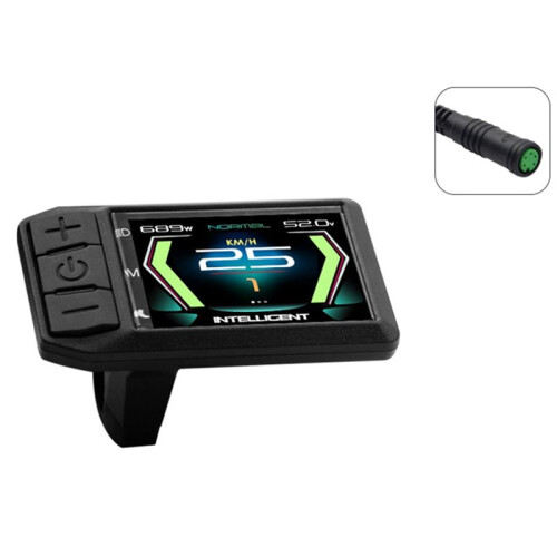 Ebike Display LCD 600C  Navigation Multilingual E-Bike Computer for BAFANG Mid Drive Motor BBS01 BBS02 BBSHD 1