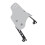 Protezione Schermo Parabrezza Moto per  Scrambler 400 800(Argento) 5