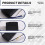 Universal Ceiling Fan Remote Control Kit with Mute Adjustable 3 Wind Speed/Timing  Lamp Transmitter Receiver 220V 4