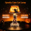 Halloween-Nachttischlampe mit saisonalem 6