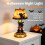 Halloween-Nachttischlampe mit saisonalem 7