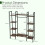 Plant Stand with LED Grow Light, 10 Shelves, Brown 2