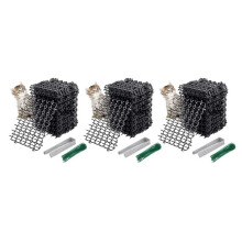 36Pcs Cat Scat Mat with Spikes,At Animal Spikes Repellent,Garden Prickle Strip Dig Stopper Cat Deterrent Spikes