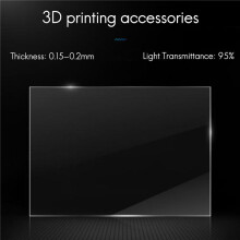 6PCS 140X200mm SLA / LCD FEP Film Thickness for Photonic Resin DLP 3D Printer 0.15-0.2mm