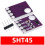 SHT45 Digital Temperature and Humidity Sensor Module I2C Environment Detection 2