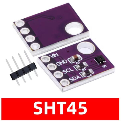 SHT45 Digital Temperature and Humidity Sensor Module I2C Environment Detection 1