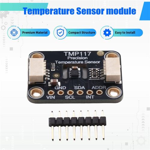 TMP117 +/-0,1 C Hög Noggrannhet för I2C Temperatursensormodul 1
