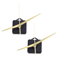 2X 22mm Mecanismo Reloj Cuarzo Horario Minutero Segundero dorado