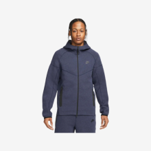 (XS, Obsidian Heather/Black) Nike Sportswear Tech Fleece Windrunner Men's Full-Zip Hoodie