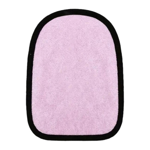Poolside Sand Cleaning Mitten, Soft Reusables Glove for-Pink
