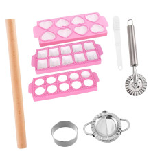 Ensemble d'outils de nouilles et de pâtisserie faits à la main-C
