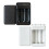 DIY 18650 Battery Enclosure Case, 3 Cell Powerbank Shell-White 2