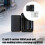 DIY 18650 Battery Enclosure Case, 3 Cell Powerbank Shell-White 3