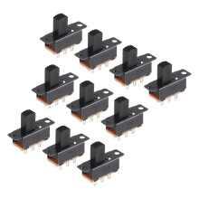 10 Pcs 6 Pins 2 Positions DPDT / Slide