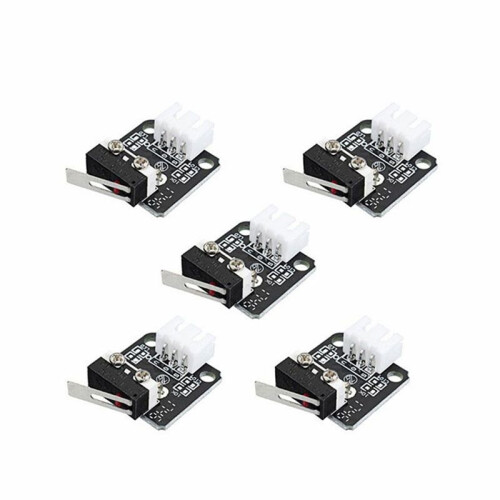 5PCS End Stop Limit  3Pin Micro-Type  Horizontal Limit Switches 3D Printer Parts Easy Installation 1