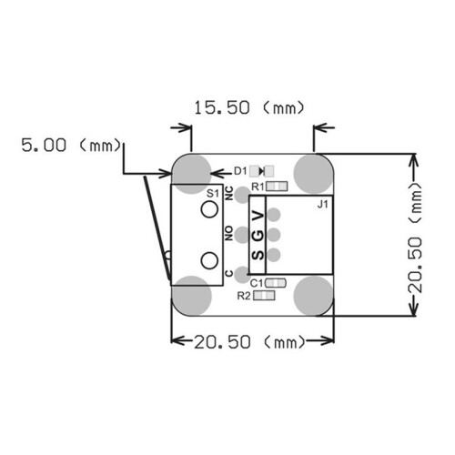 5PCS End Stop Limit  3Pin Micro-Type  Horizontal Limit Switches 3D Printer Parts Easy Installation 2