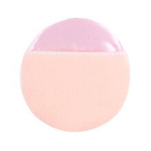 Women Cosmetic Beige White Round Face Makeup Facial Powder Puff