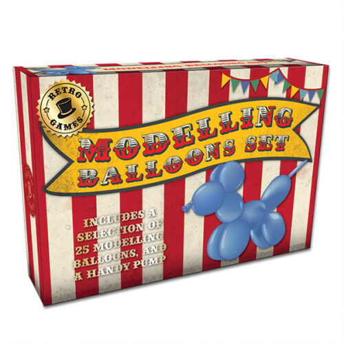 Retro Games Balloons Modeling Set
