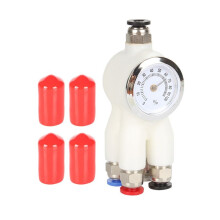 4 in 1 PTFE Adapter Material Pipe Expansion Port AMS Connect 4 Feeding Modules for X1/P1 X1C P1S P1P A1 A1mini