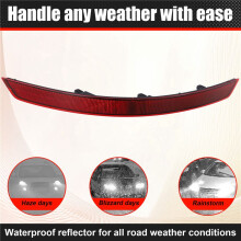 Car Rear Bumper Reflector Cover Left 3VD945105 for Superb III 2015-2020 3V5945105 Auto Accessories