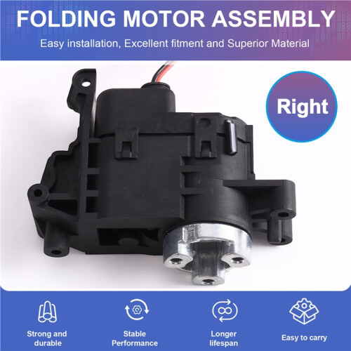 Power Folding Unit Mirror Actuator Motor Module Assembly for 2006-2012  CX-7  SX4 2006 Swift 2016 Right 1