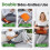 9-Level Temperature Control,4-Level Timer,36 Jade-Stone Imitation PU Leather Ultra-Soft Double-Sided Heating Pad EU Plug 3