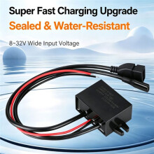 USB and Type-C Power Supply Module 30W 36W PD Power Converter for Car Automobiles 8V-32V to 12V