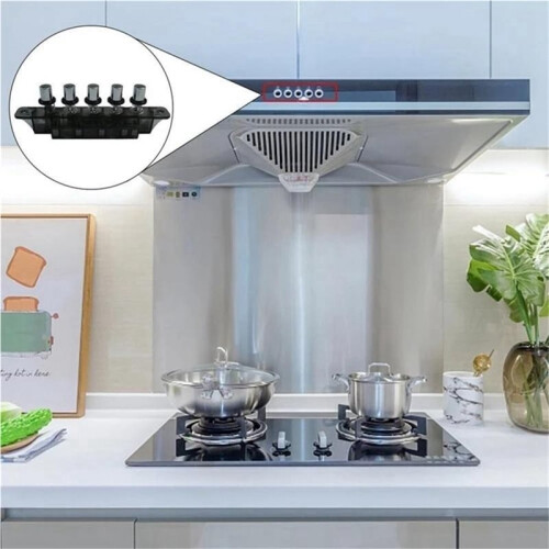 Hood 5 Button  Button Universal Accessories  Control Board Stove Hood Push Button 1