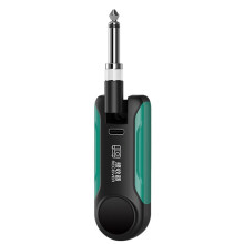 Transceptor Inalámbrico MT100UHF UHF de Alta Velocidad de Transmisión Rotatable para Guitarras Eléctricas e Instrumentos de Viento