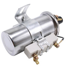 12V High Output Ignition Coil 60K Volts Canister Chrome with Ballast Resistor 1.8 Ohms HRC0033-CH 60000V Reinforced