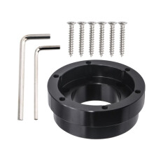 70mm Steering Wheel Adapter Plate for G29 G920 G923 Metal Modification Replacement Part Black