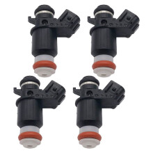 16450- PLD-003 4Pcs Fuel Injectors for 1.6L 2001-2005 16450PLD003 Fuel Injector Nozzle Replacement Parts