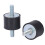 12 Pieces M10 Rubber  Double External Thread Rubber Anti-Vibration Vibration Isolator Durable 1