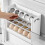 Foldable Egg Storage Box for Refrigerator Side Door - 30 Egg Dispenser Organizer 3
