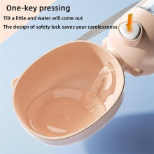 Travel Dog Water Bowl, Portable Pet Water Dispenser, Cat Walking and Hiking Dog Gifts. (Drink Water and Feed.)