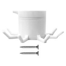 Kitchen Utensil Hanger 360 Rotating Kitchen Hooks Kitchenware Hook Adhesive Utensils Hanging Rack for Towel Bag Board