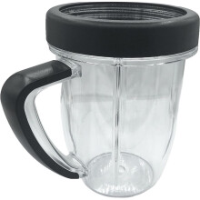 Ricambio per Tazza Corta da 30 Once con Manico per Frullatore per NutriBullet RX NBM-U0274 per Frullati, Succhi e Preparazione Dei Pasti Quotidiani