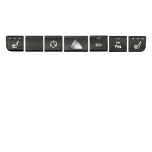 Car Interior Central Control Button ECO Key Repair Trim for W176 W246 W156 W117 2013-17