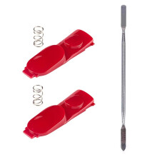 Verriegelungstaste für  V7 V8 V10 V11 V15 Stabrohr & Staubsaugerkopf Clip Verriegelungstaste mit Feder Reparaturteile